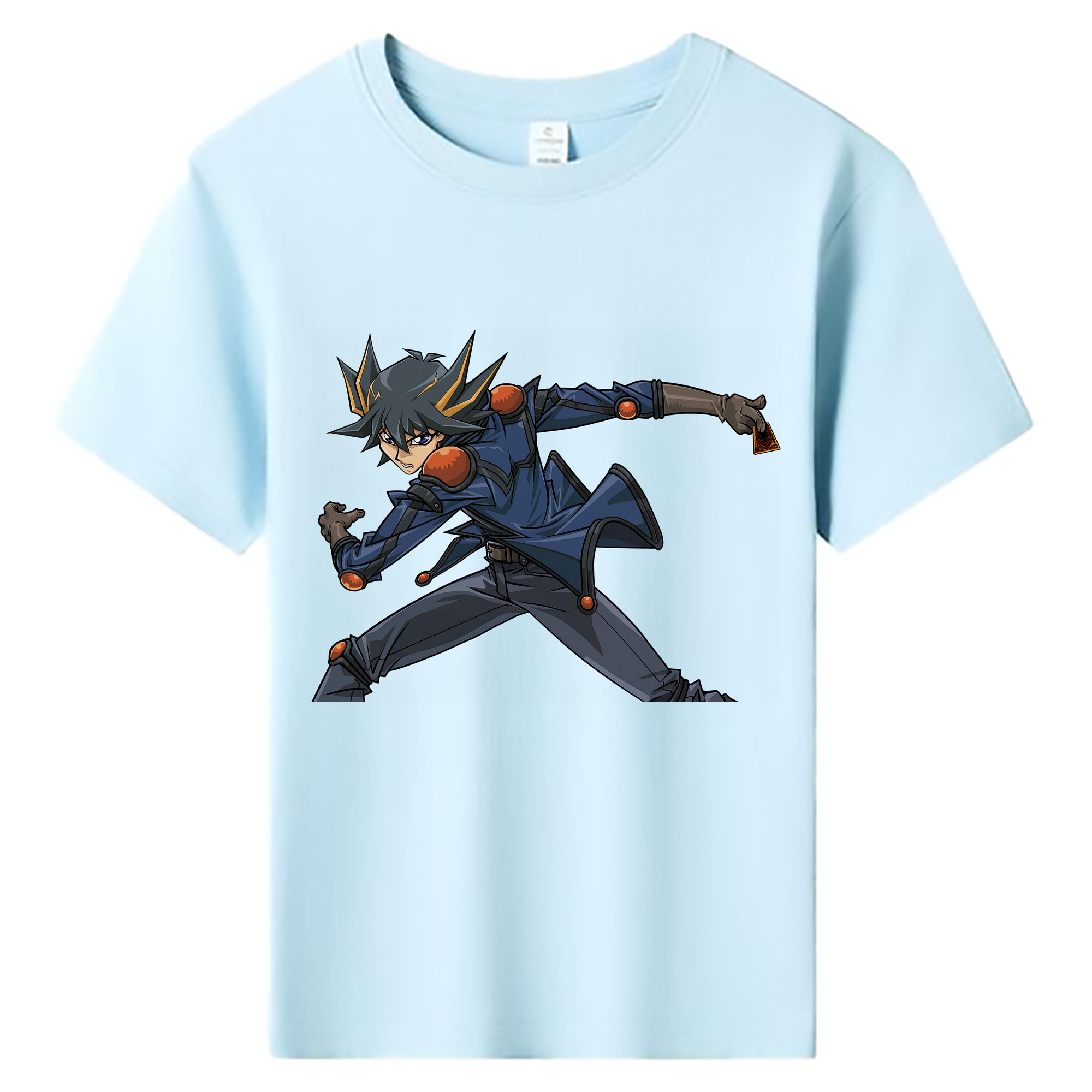 （画像用） 遊☆戯☆王 Yu-Gi-Oh! 綿100％キッズTシャツ（フロントプリント）